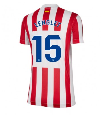 Atletico Madrid Clement Lenglet #15 Hemmatröja Dam 2025-26 Kortärmad